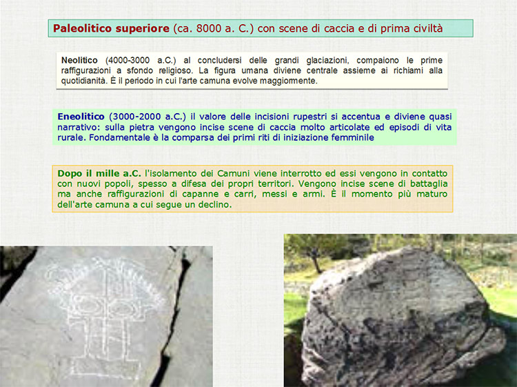 storia delle incisioni rupestri
