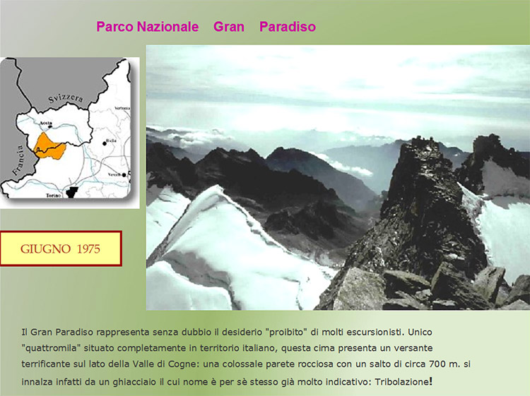 descrizione della morfologia del parco