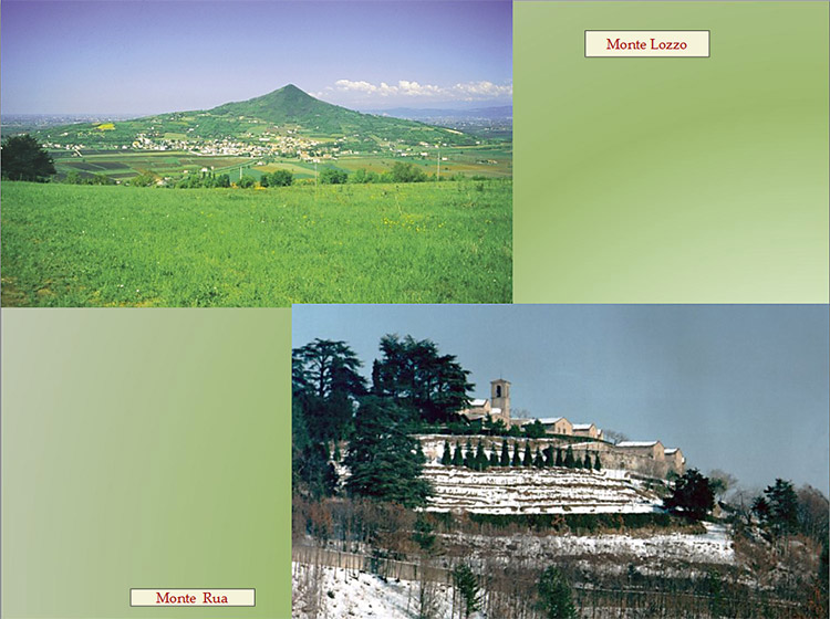 monte Lozzo, monte Rua