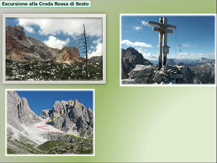 escursione alla Croda Rossa di Sesto
